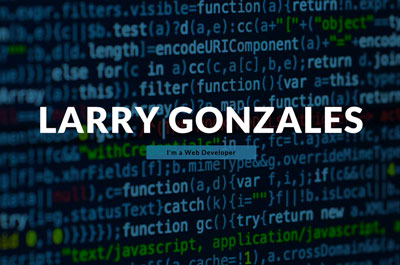 Portfolio website thumbnail.